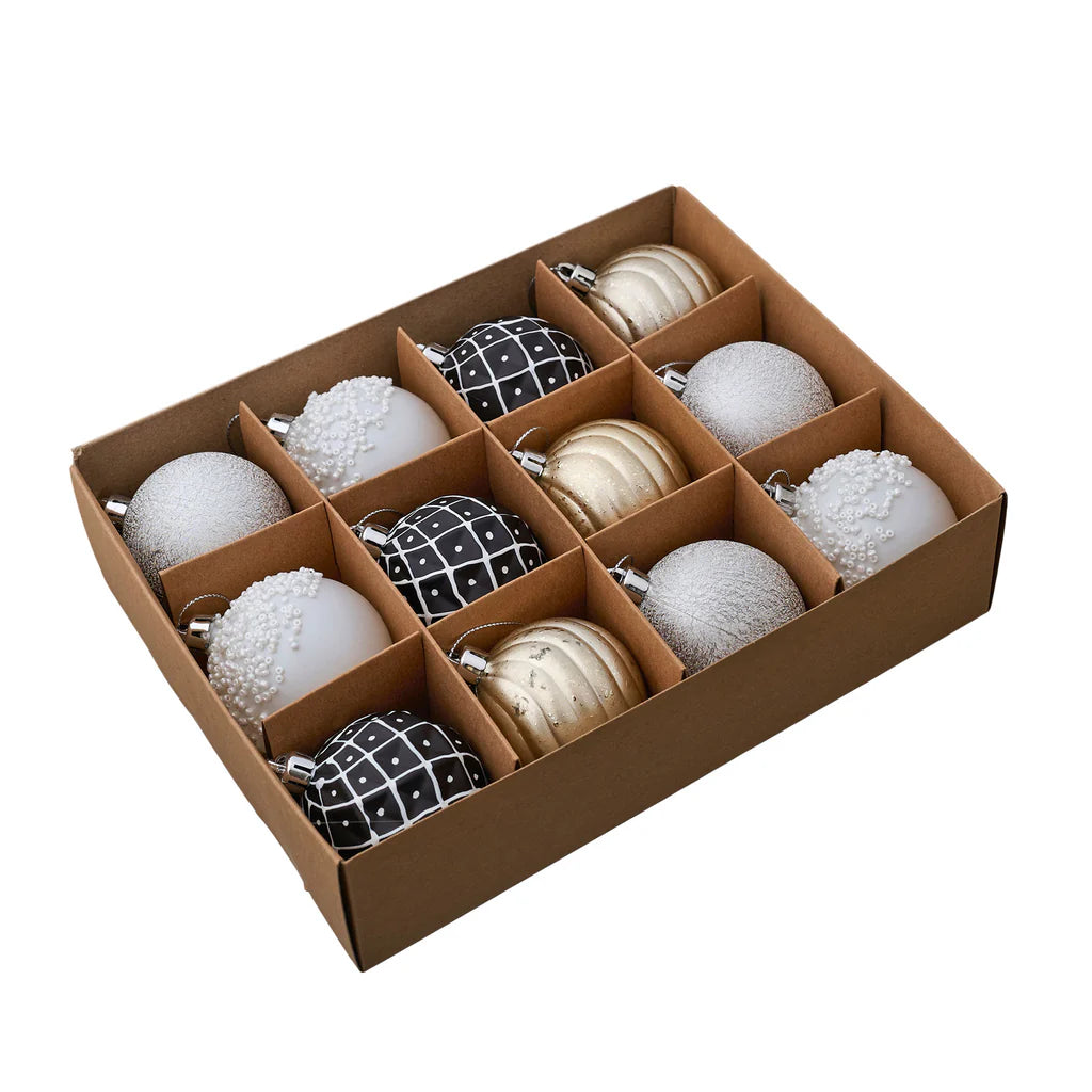 Weihnachtskugeln D6cm 12 Stk.